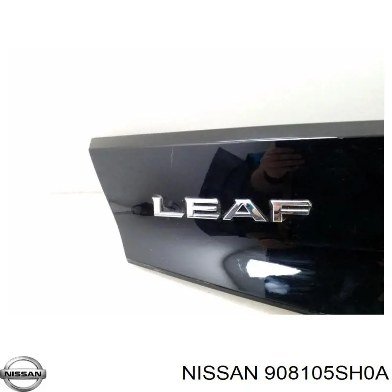 Listón embellecedor/protector, puerta de maletero NISSAN 908105SH0A