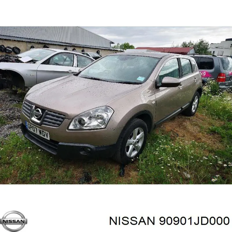 Tapicería para tapa de maletero Nissan Qashqai 1 (J10)