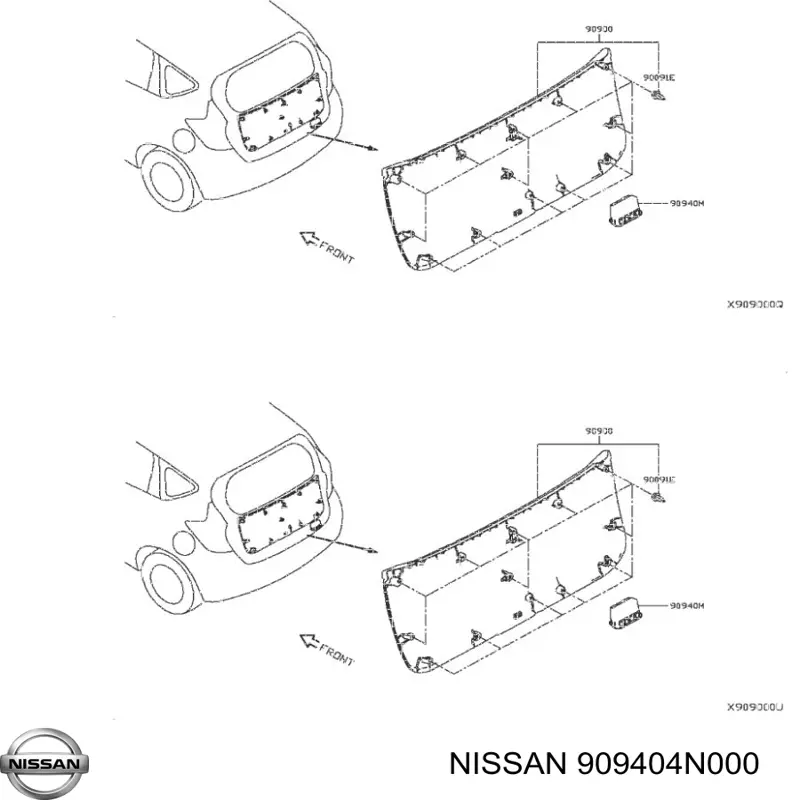 909404N000 Nissan