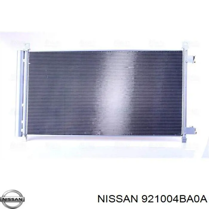 921004BA0A Nissan condensador aire acondicionado