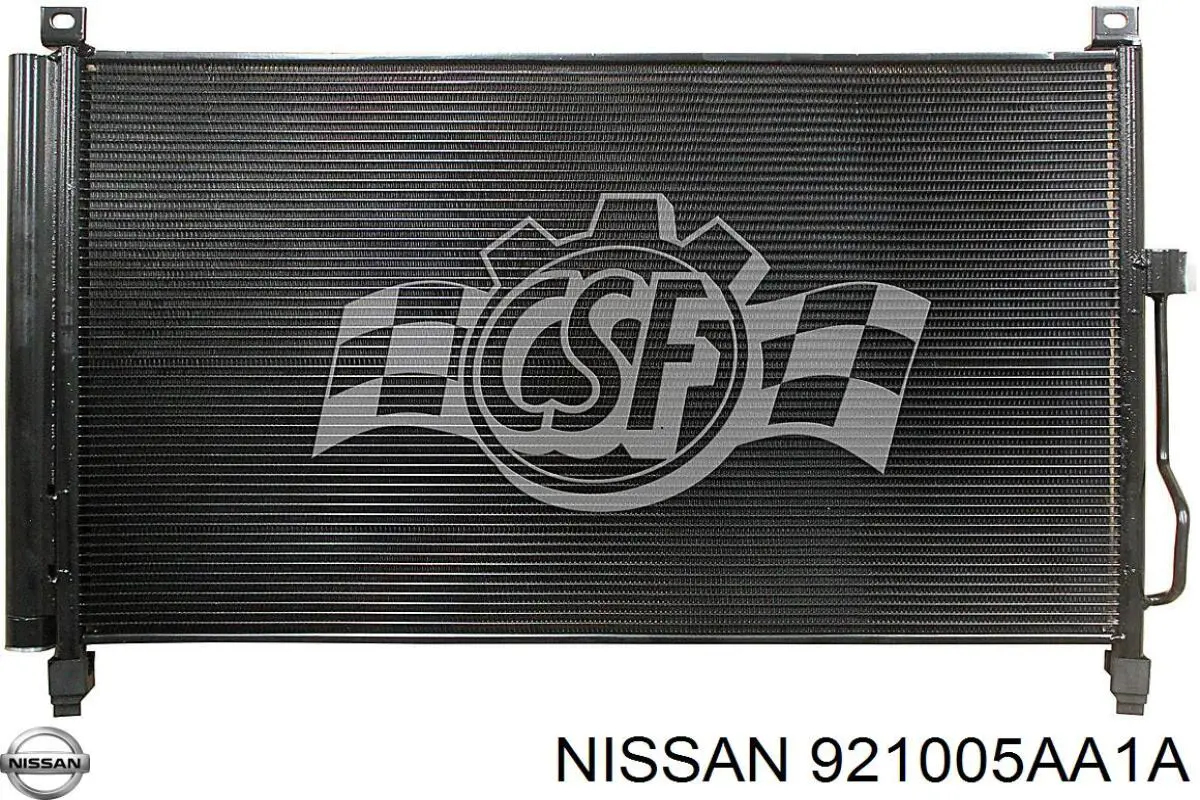 Aire acondicionado capacitor Nissan/Infiniti 921005AA1A precio, desde 124,54 EUR