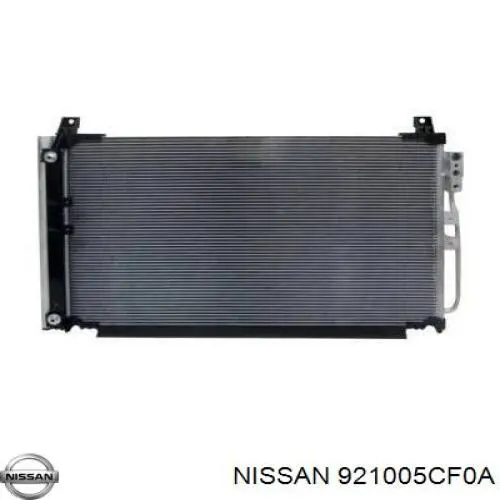 Comprar 921005CF0A Nissan/Infiniti Condensador de aire acondicionado