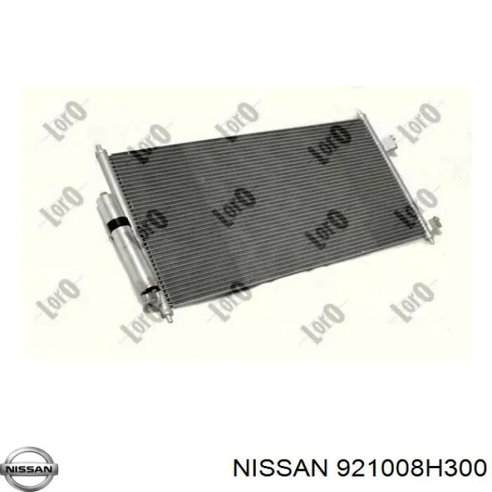 921008H300 Nissan condensador aire acondicionado