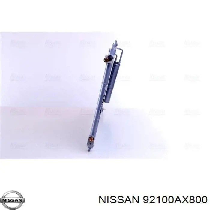 92100AX800 Nissan condensador aire acondicionado