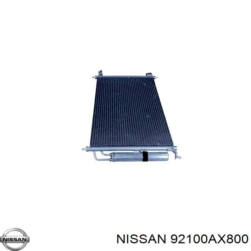 Aire acondicionado capacitor Nissan/Infiniti 92100AX800 precio, desde 88,45 EUR