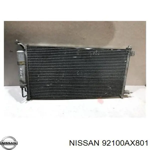 Comprar 92100AX801 Nissan/Infiniti Condensador de aire acondicionado