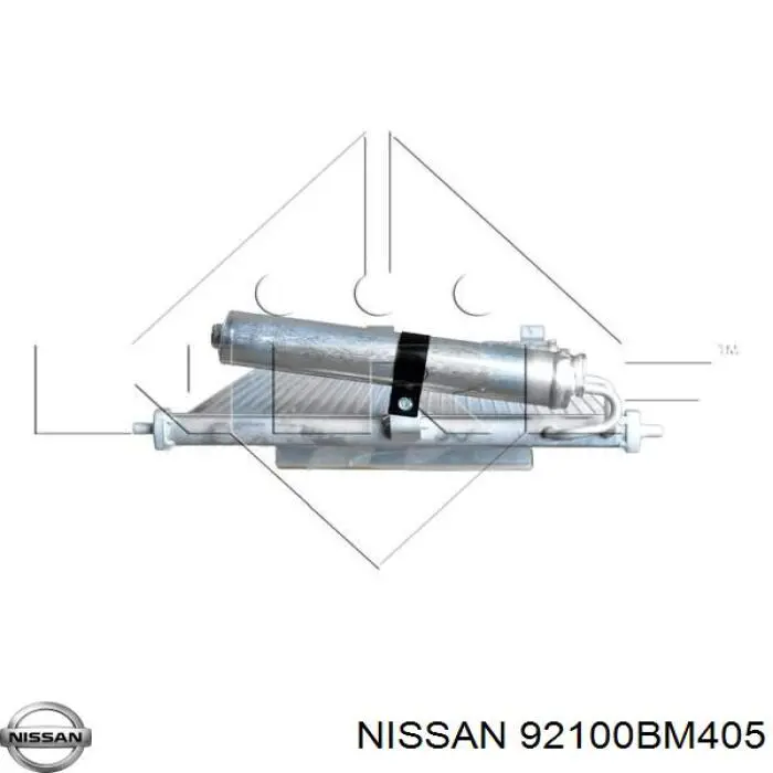 Comprar 92100BM405 Nissan/Infiniti Condensador de aire acondicionado