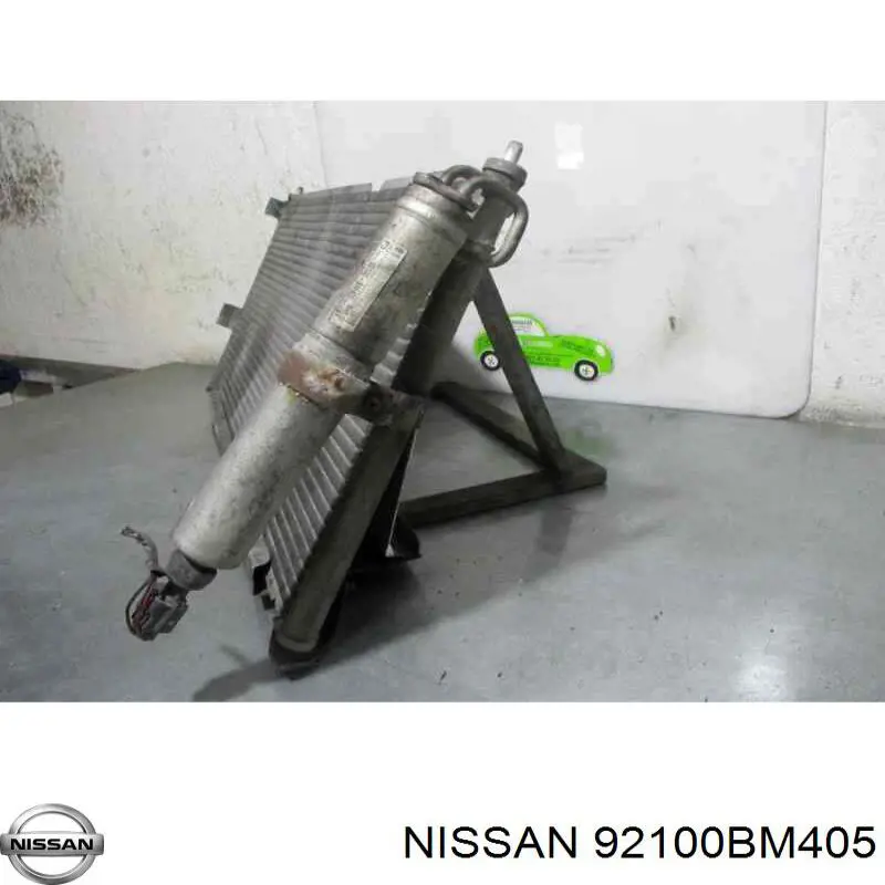 92100BM405 Nissan condensador aire acondicionado