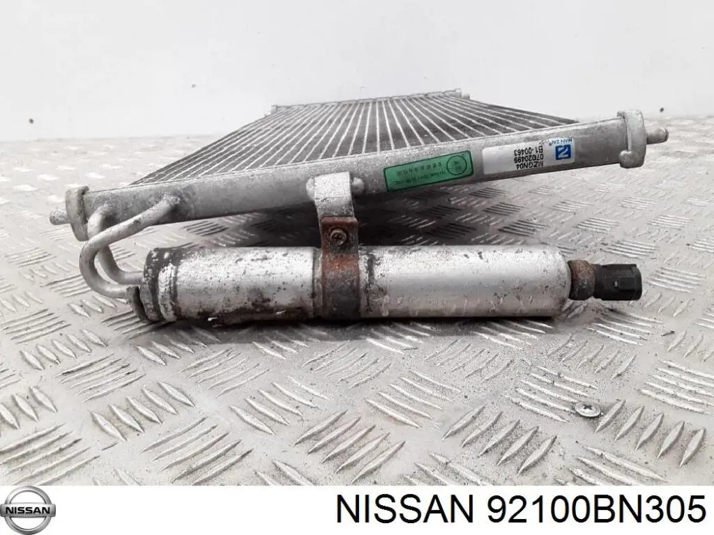 Aire acondicionado capacitor Nissan/Infiniti 92100BN305 precio, desde 56,63 EUR
