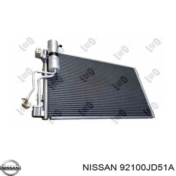 Aire acondicionado capacitor Nissan/Infiniti 92100JD51A precio, desde 84,96 EUR