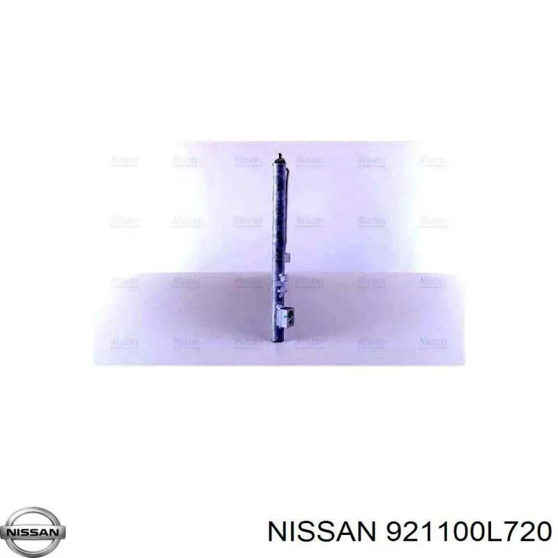 921100L720 Nissan condensador aire acondicionado