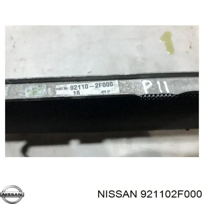 9211002F005 Nissan condensador aire acondicionado
