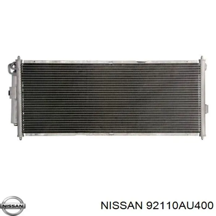 92110AU400 Nissan condensador aire acondicionado