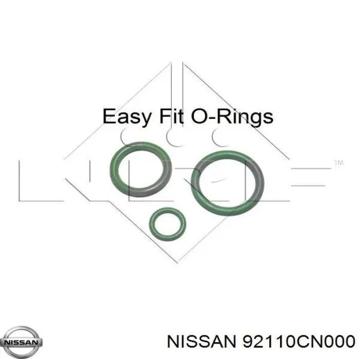 92110CN000 Nissan condensador aire acondicionado