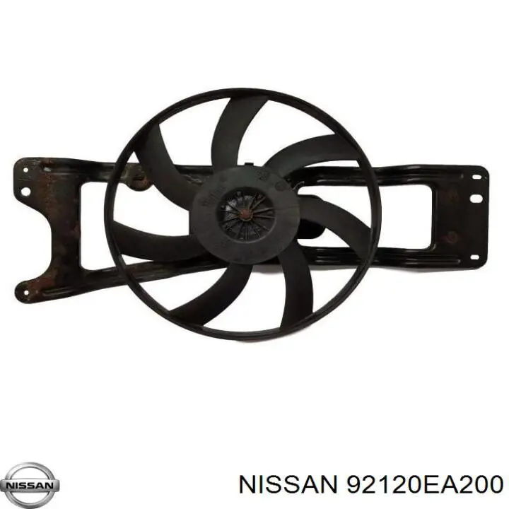 Ventilador (rodete +motor) aire acondicionado con electromotor completo para Nissan Pathfinder (R51)