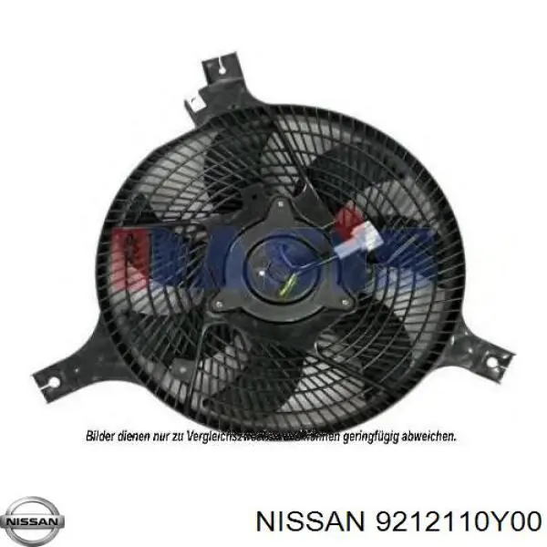 Ventilador (rodete) para radiador de aire acondicionado Nissan/Infiniti 9212110Y00 precio, desde 92,04 EUR
