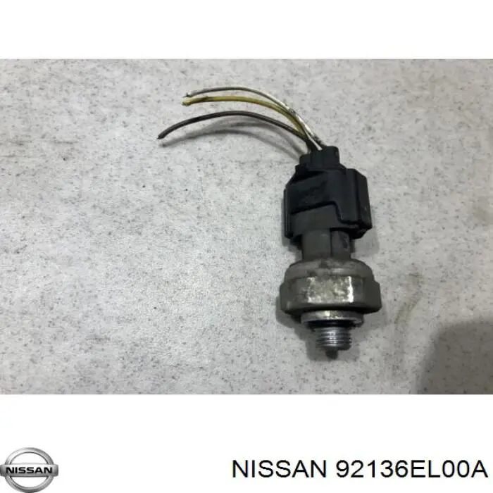 Comprar 92136EL00A Nissan/Infiniti Sensor de presión del sistema de aire acondicionado