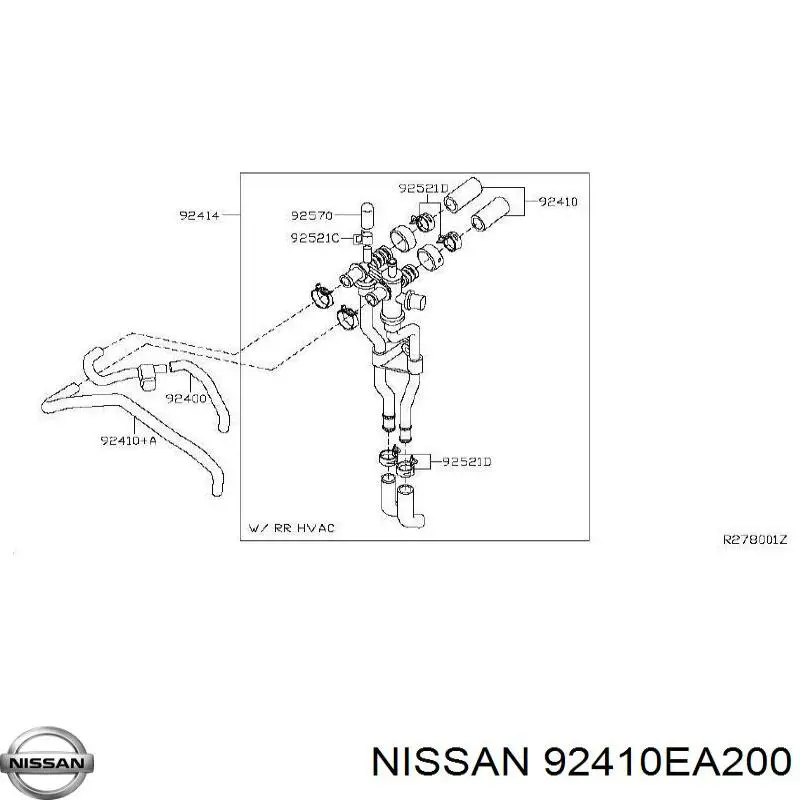  Nissan/Infiniti 92410EA200 precio, desde 157,69 EUR