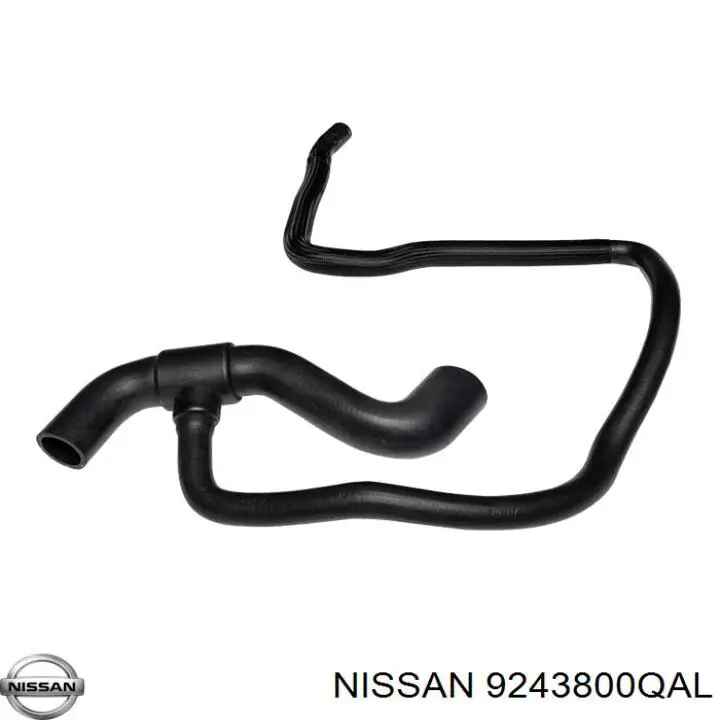 9243800QAB Nissan tubería de radiador, alimentación