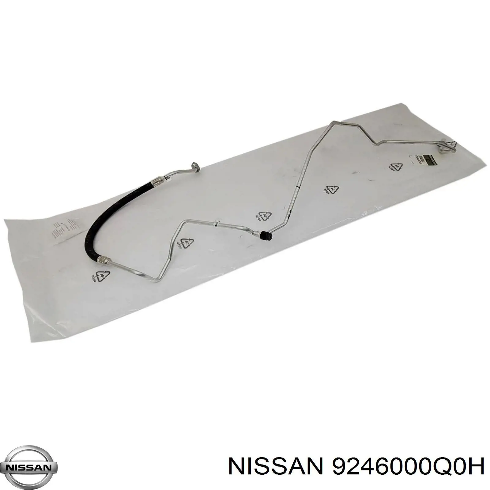 Manguera de aire acondicionado de condensador a evaporador 9246000Q0H Nissan/Infiniti