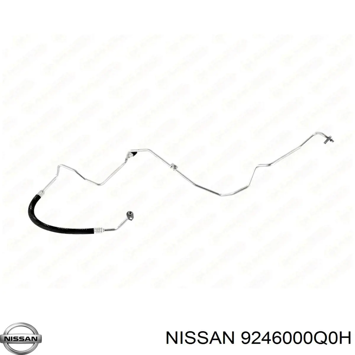 Manguera de aire acondicionado de condensador a evaporador 9246000Q0H Nissan/Infiniti