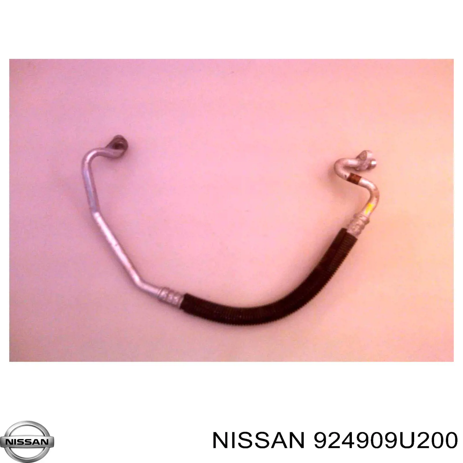 924909U200 Nissan tubería de alta presión, aire acondicionado, de compresor aire acondicionado a condensador
