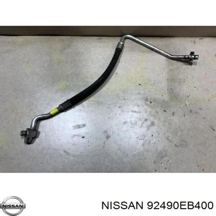 Manguera de aire acondicionado de compresor al condensador 92490EB400 Nissan/Infiniti