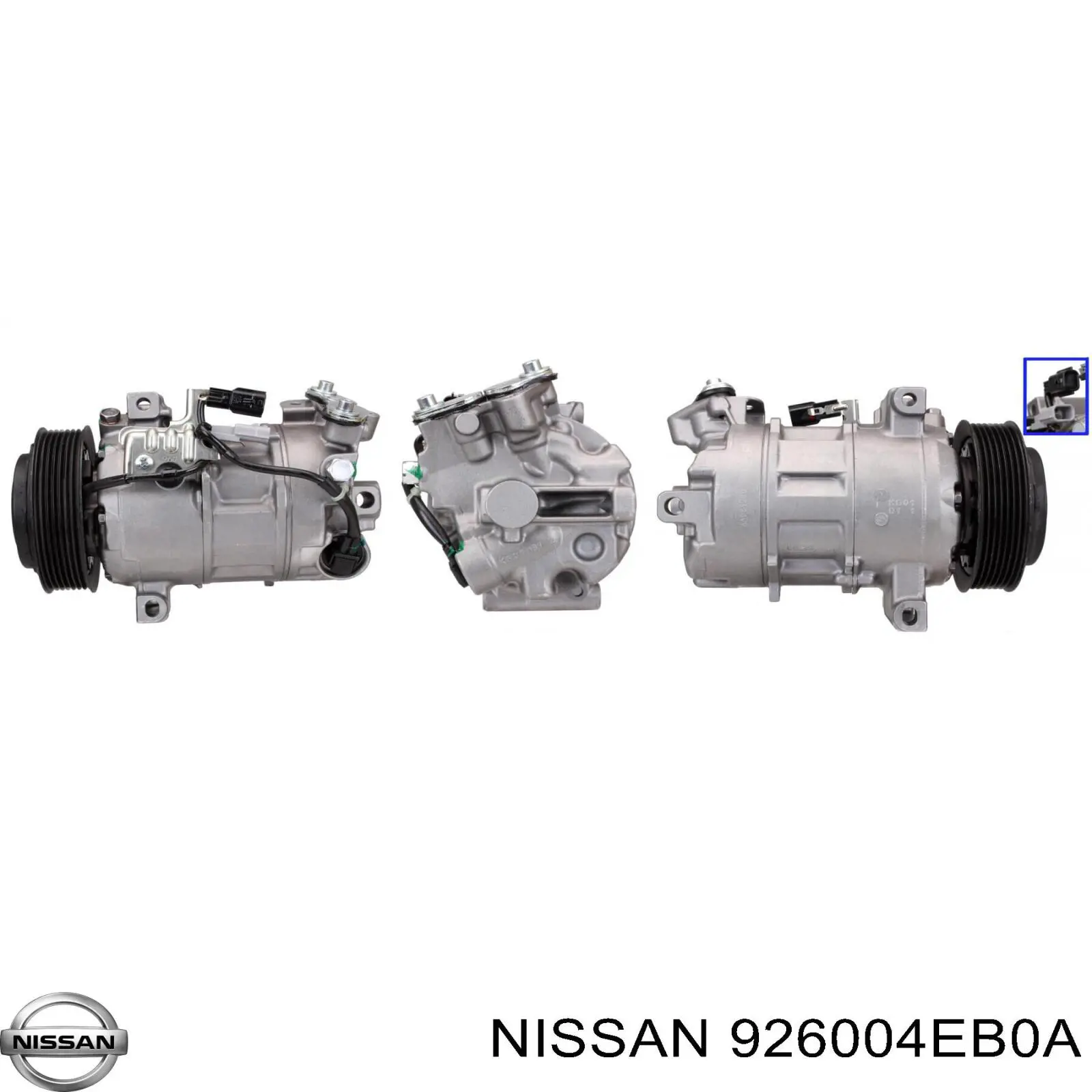 926006266R Nissan compresor de aire acondicionado