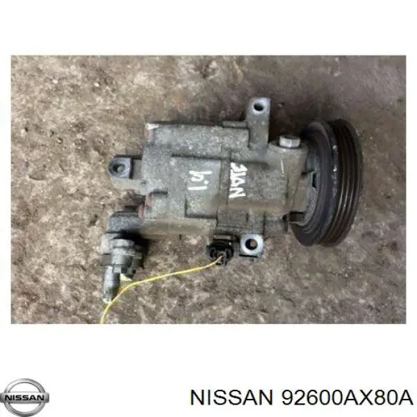 92600AX80A Nissan compresor de aire acondicionado