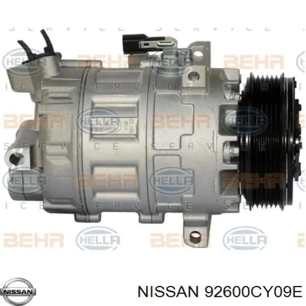 92600CY09E Nissan/Infiniti Compresor climatizador