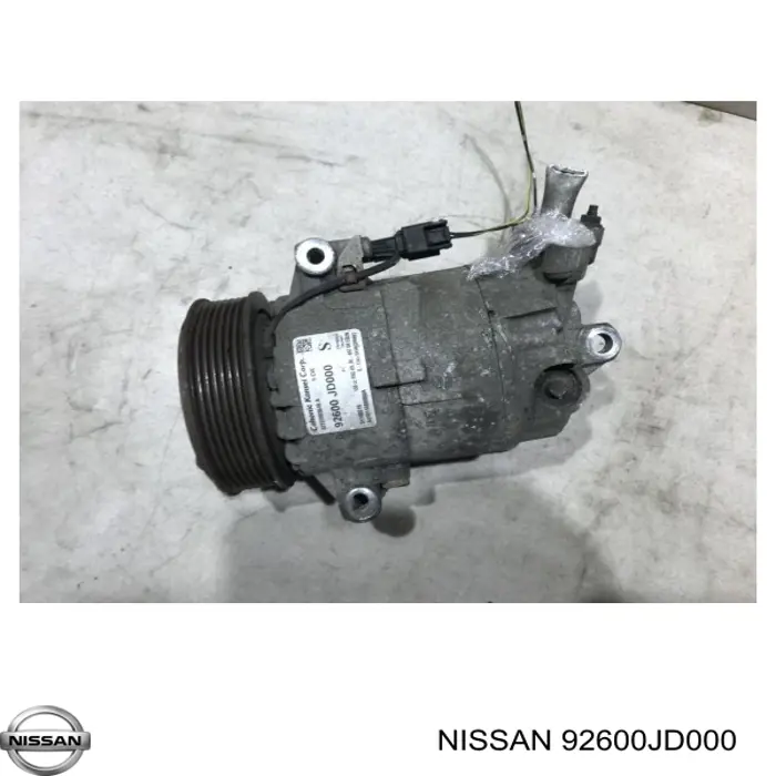 Comprar 92600JD000 Nissan/Infiniti Compresor de aire acondicionado coche