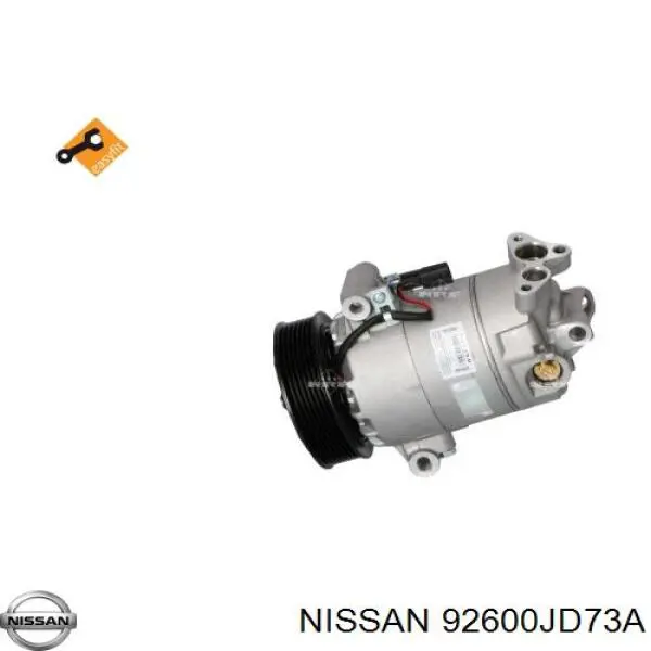 92600JD73A Nissan compresor de aire acondicionado