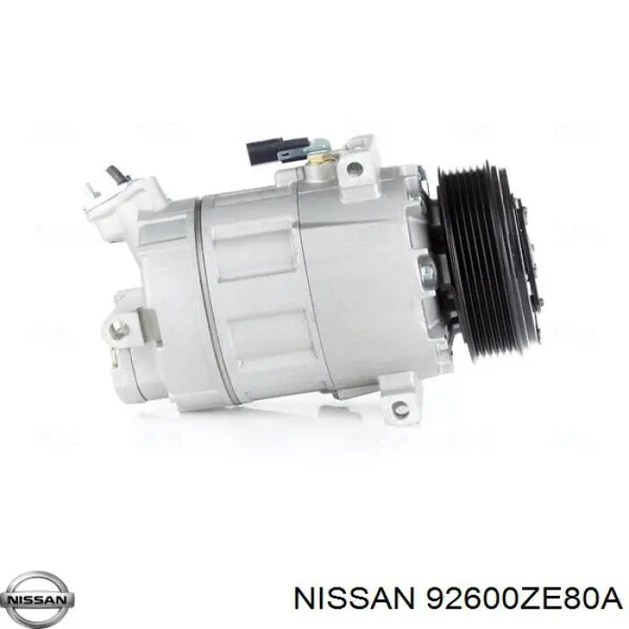 92600ZE80A Nissan compresor de aire acondicionado