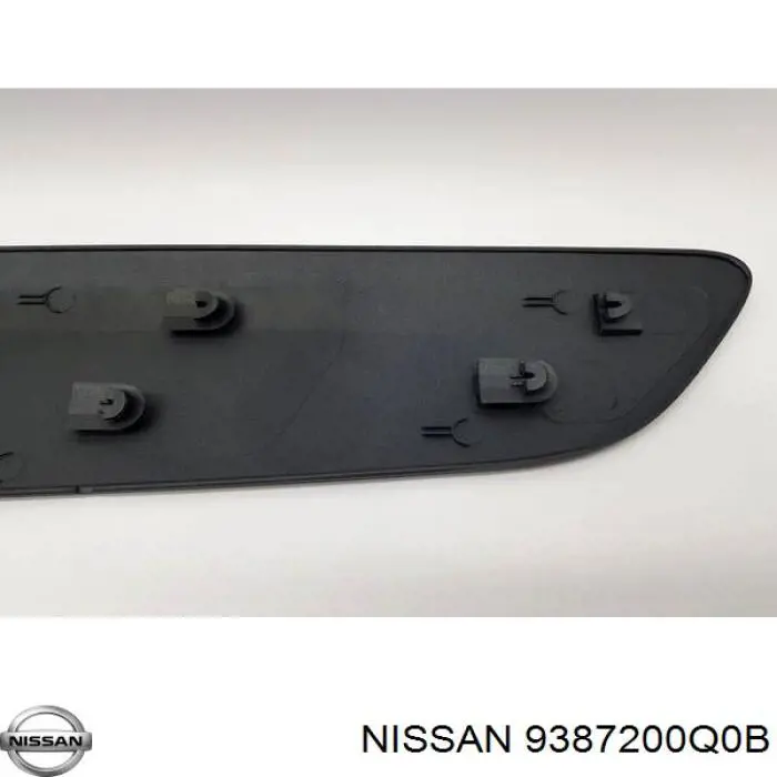 Moldura del guardabarros trasero derecho Renault (RVI) 93197650 precio, desde 12,93 EUR