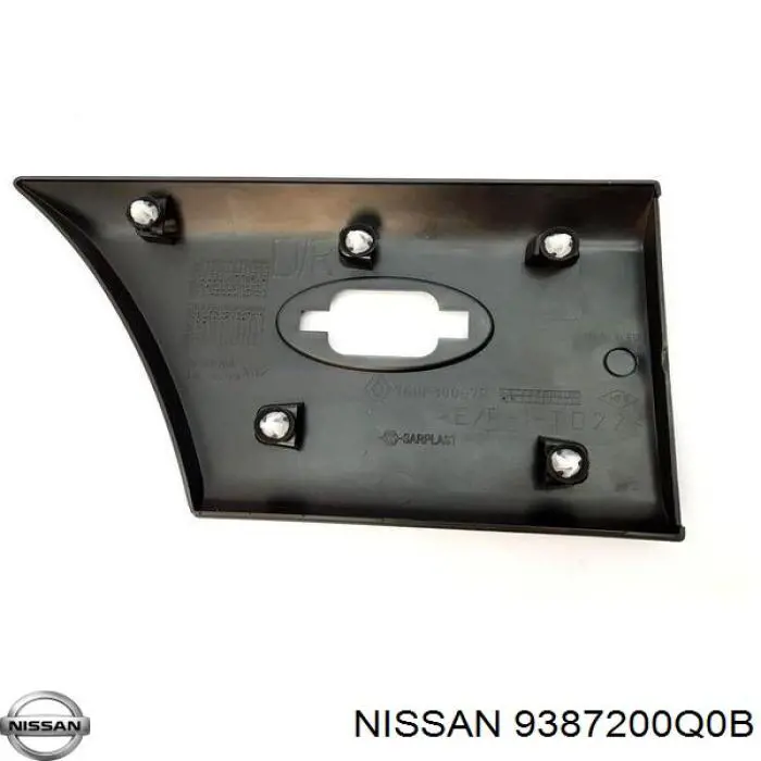 Moldura del guardabarros trasero derecho Renault (RVI) 93197650 precio, desde 12,93 EUR