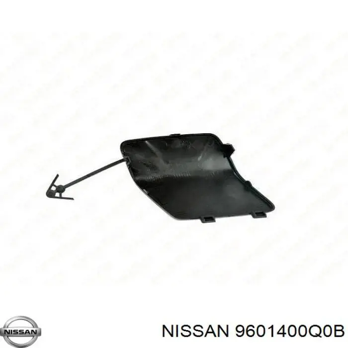 Comprar 9601400Q0B Renault (RVI) Tapa del enganche de remolcado delantera
