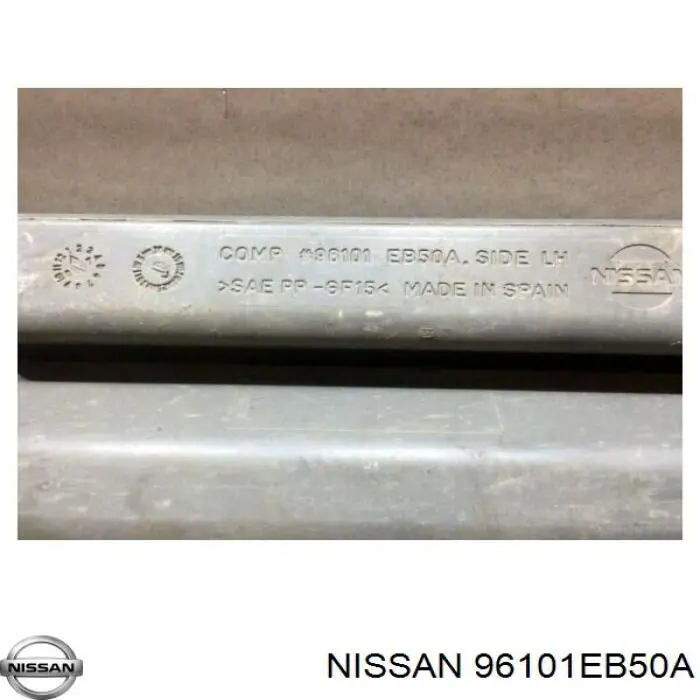 Estribo izquierdo Nissan/Infiniti 96101EB50A precio, desde 145,20 EUR