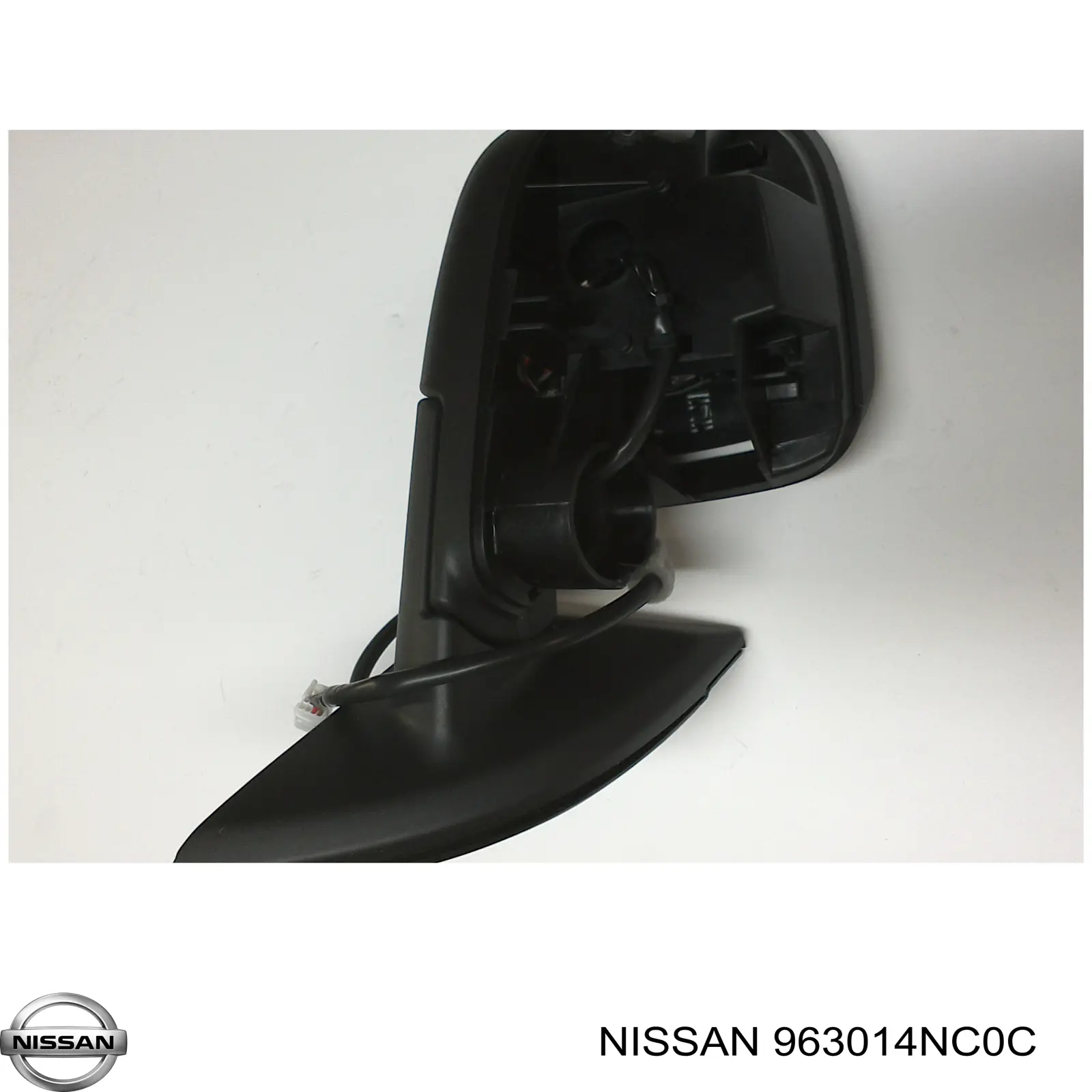 K63733NA1A Nissan espejo retrovisor derecho