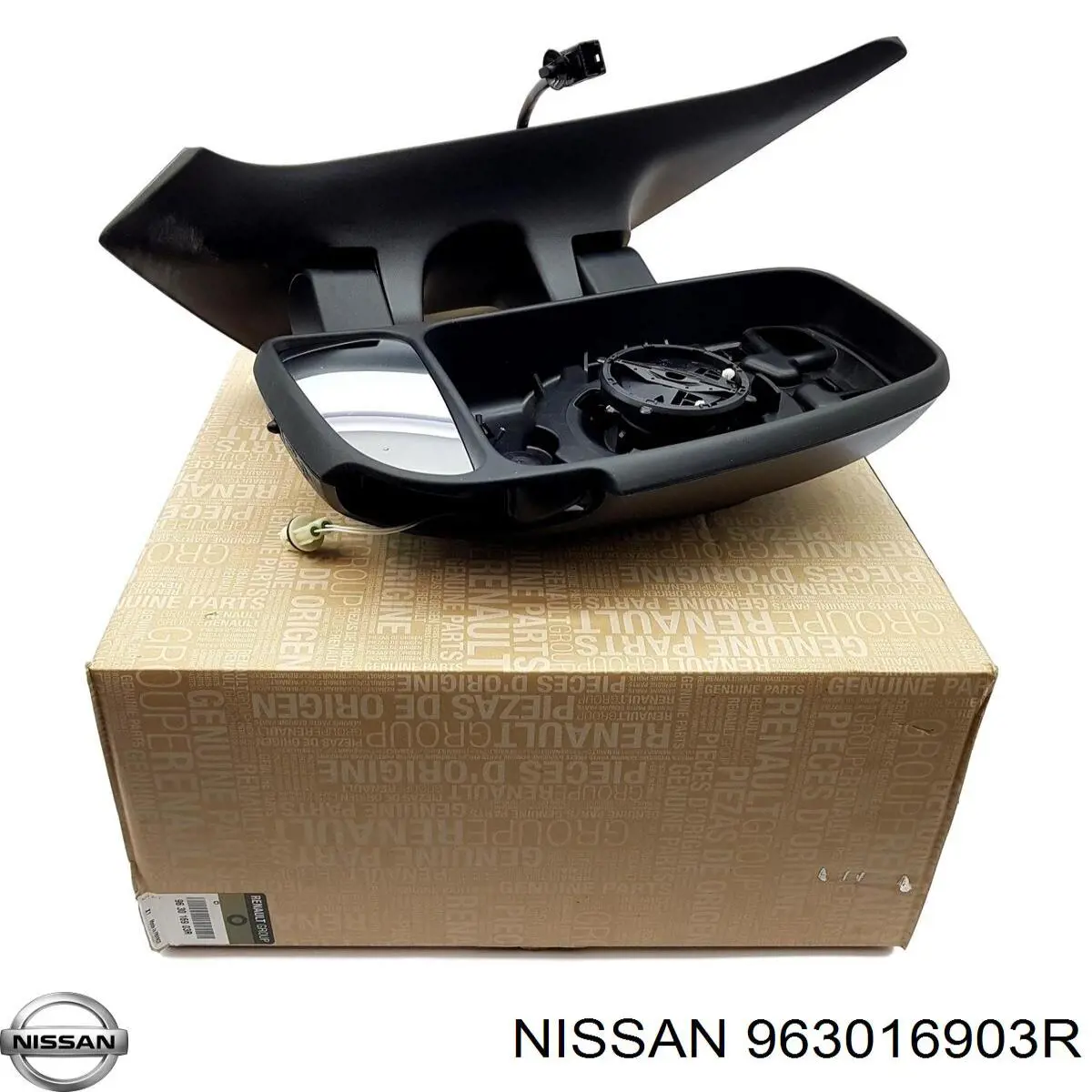 963016903R Nissan espejo retrovisor derecho