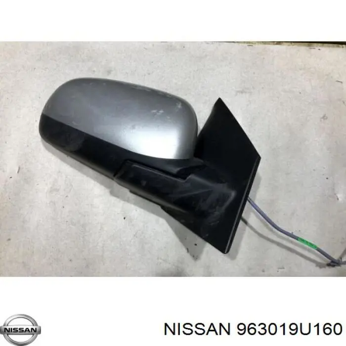 Comprar 963019U160 Nissan/Infiniti Espejo de retrovisor derecho