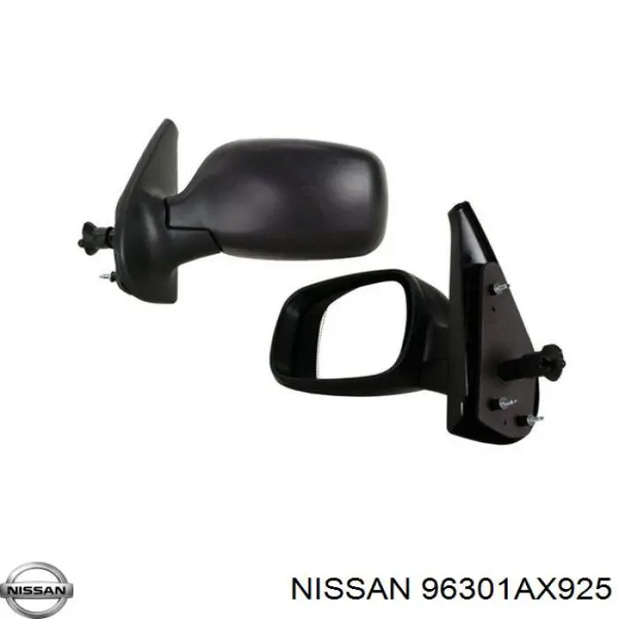 96301AX925 Nissan espejo retrovisor derecho