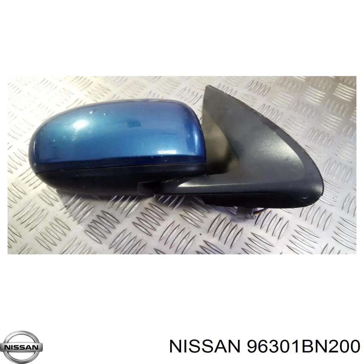 96301BN200 Nissan espejo retrovisor derecho