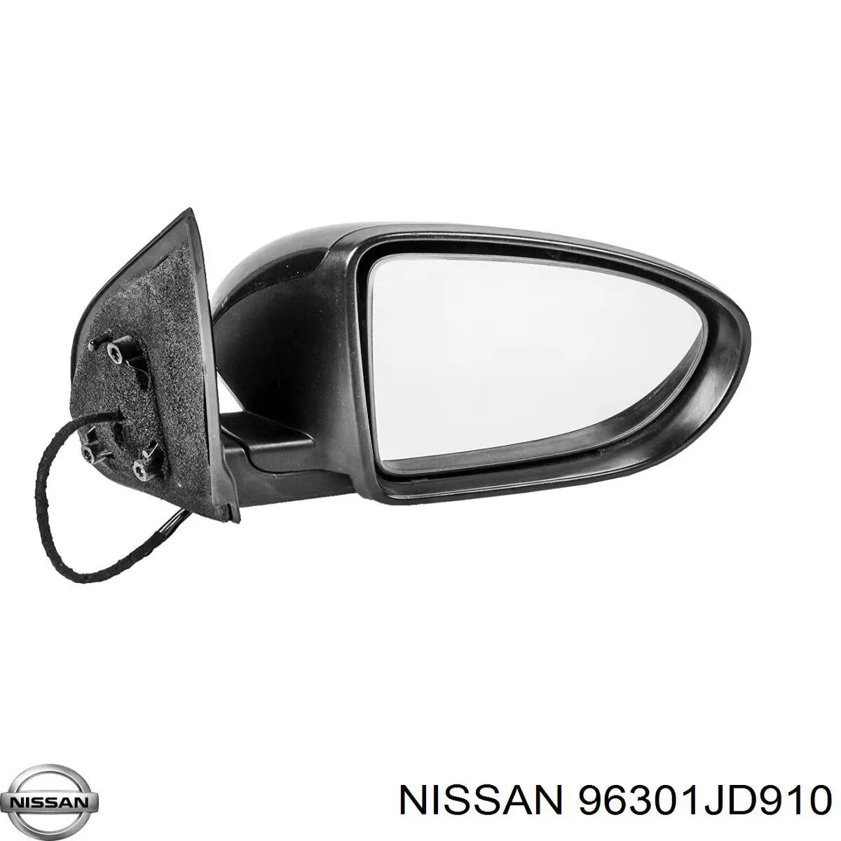 96301JD910 Nissan espejo retrovisor derecho