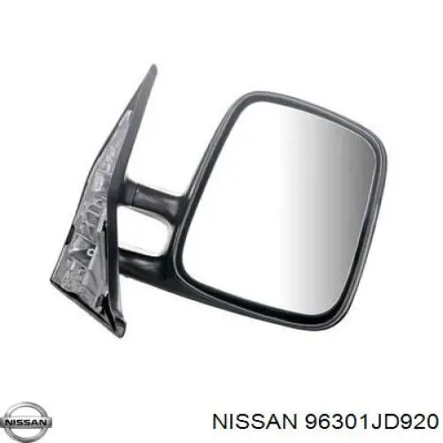 Comprar 96301JD910 Nissan/Infiniti Espejo de retrovisor derecho