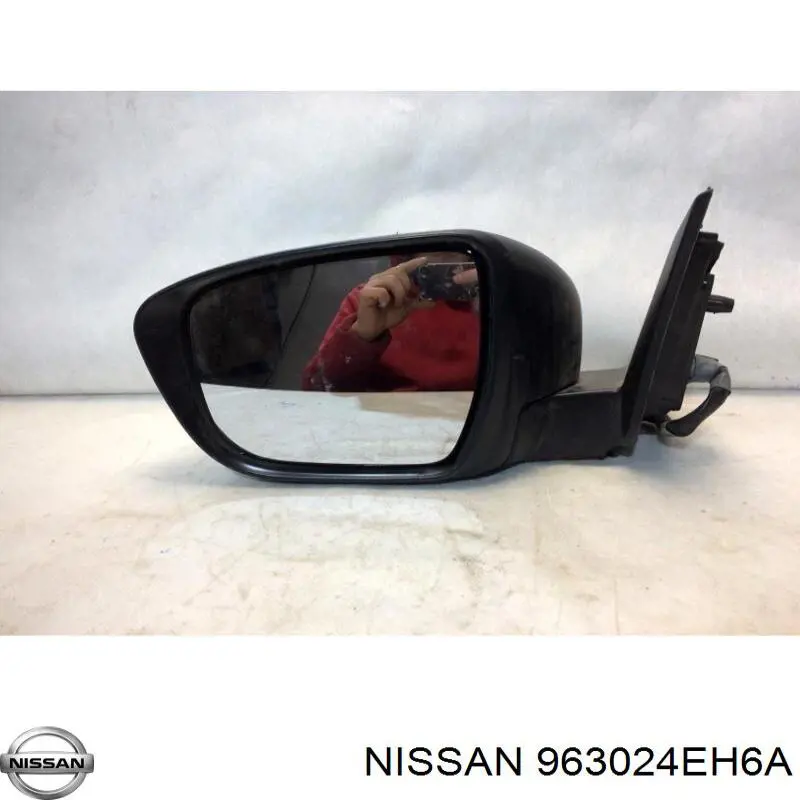 Retrovisor izquierdo Nissan Qashqai 2 