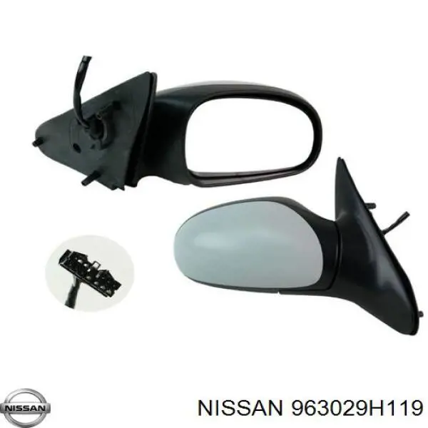 Espejo izquierdo Nissan/Infiniti 963029H119 precio, desde 99,51 EUR
