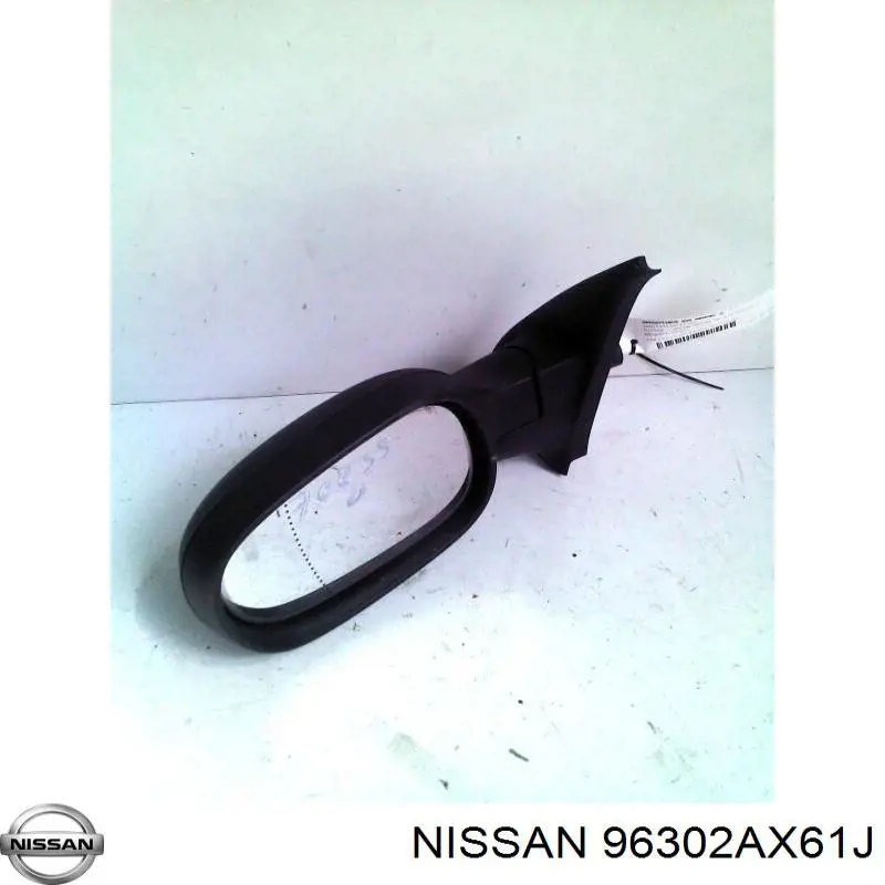 96302AX628 Nissan espejo retrovisor izquierdo