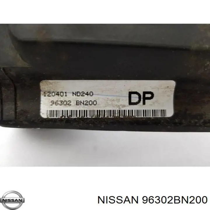 96302BN286 Nissan espejo retrovisor izquierdo