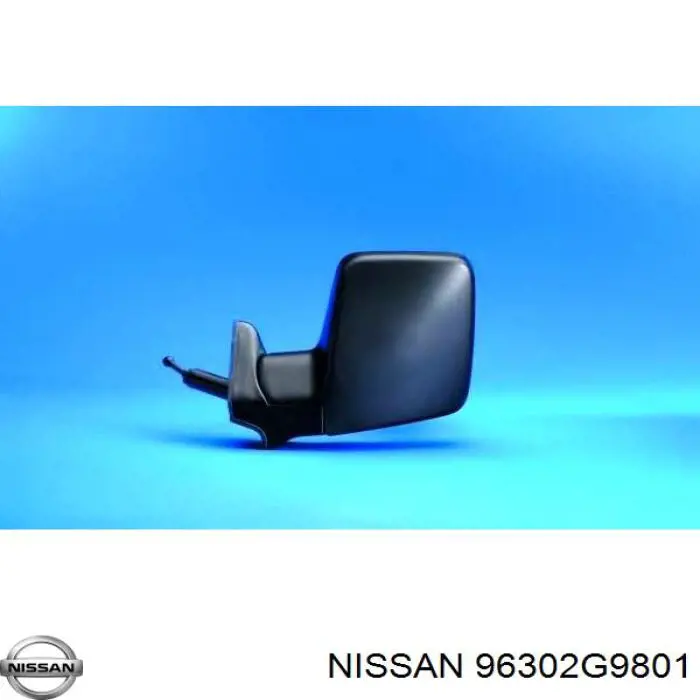 Comprar 96302G9801 Nissan/Infiniti Espejo de retrovisor izquierdo