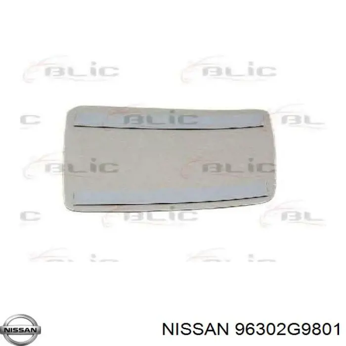 Espejo izquierdo Nissan/Infiniti 96302G9801 precio, desde 17,18 EUR